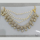 Rani Sati Jewels Traditional Gold Plated Kundan & Pearl Kanchain