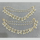Rani Sati Jewels Traditional Gold Plated Kundan & Pearl Kanchain