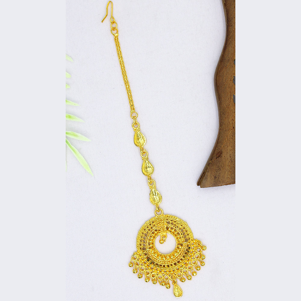 Mahavir Gold Plated Mangtikka