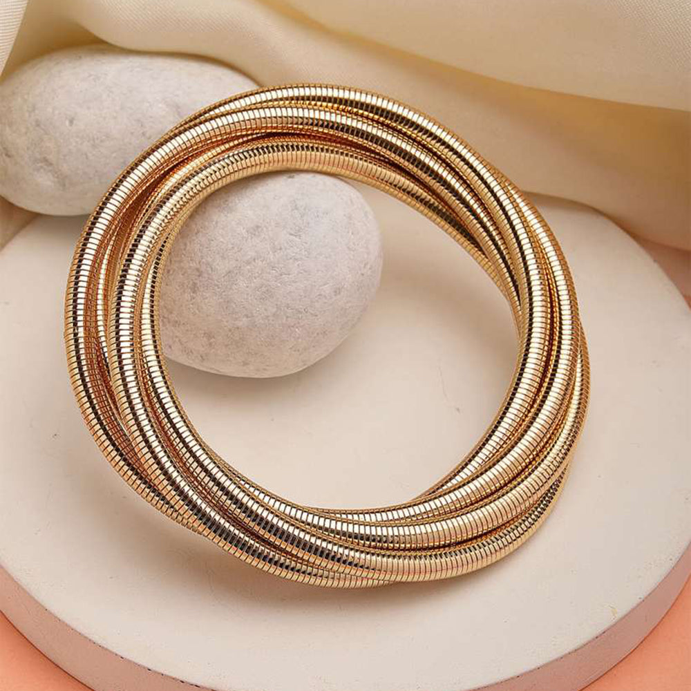 Naitika Arts Rose Gold Plated Bracelet