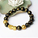 Naitika Arts Gold  Plated Beads Bracelet