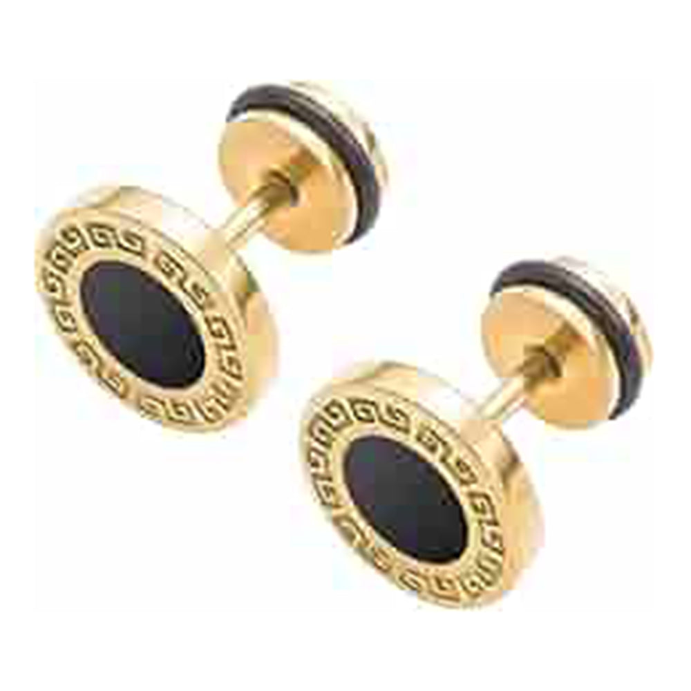 Naitika Art Gold Plated Studs Earrings