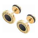 Naitika Art Gold Plated Studs Earrings