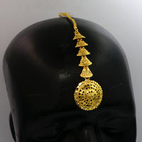 Mahavir Dye Gold Plated Maangtikka
