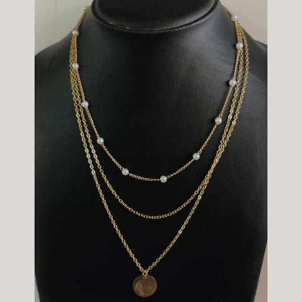 Tarohi Jewels Gold Plated Chain