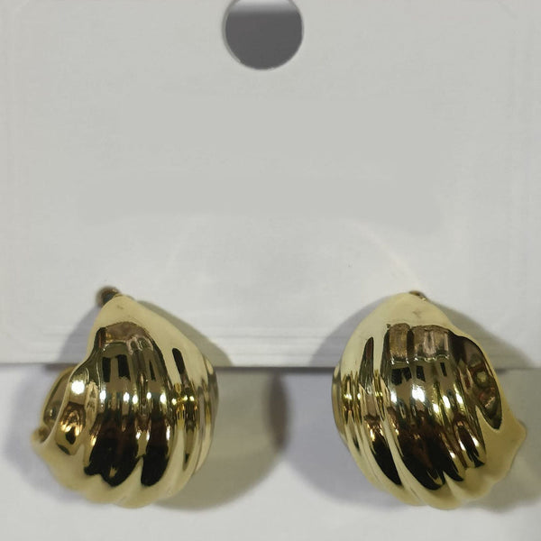 Tarohi Jewels Gold Plated Stud Earrings