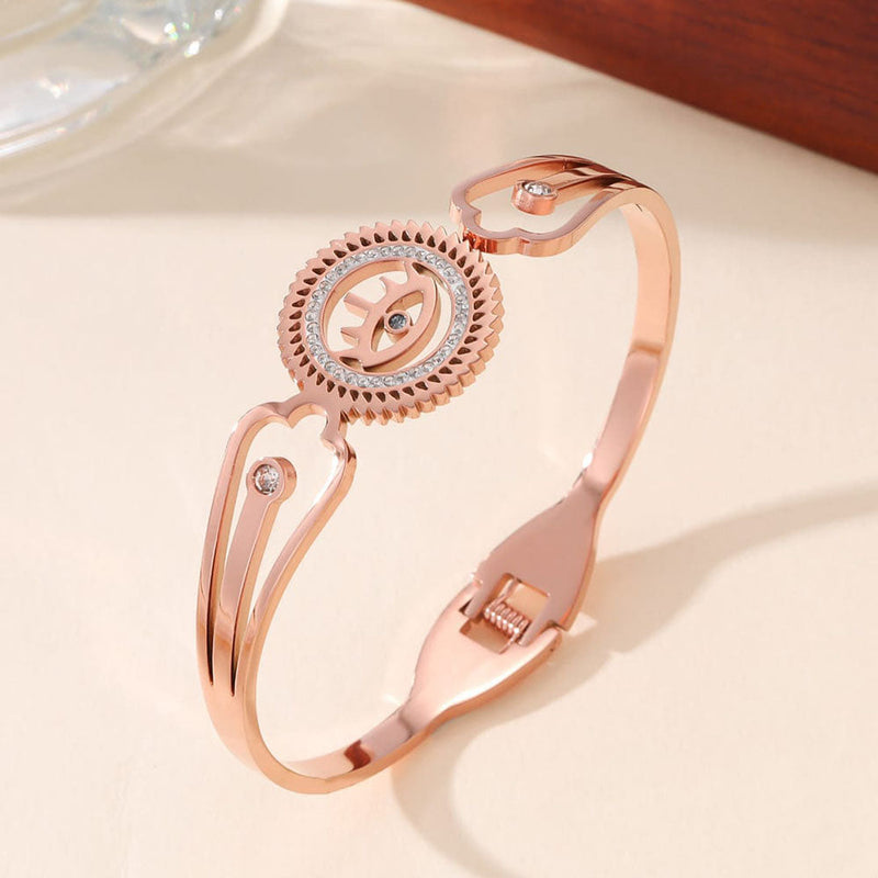 Tarohi Jewels  Rose Gold  Openable Bangle