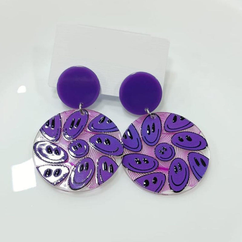 Tarohi Jewels Cute Korean Style Floral Shape Earrings