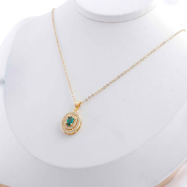 Tarohi Jewels Gold Plated Chain Pendent