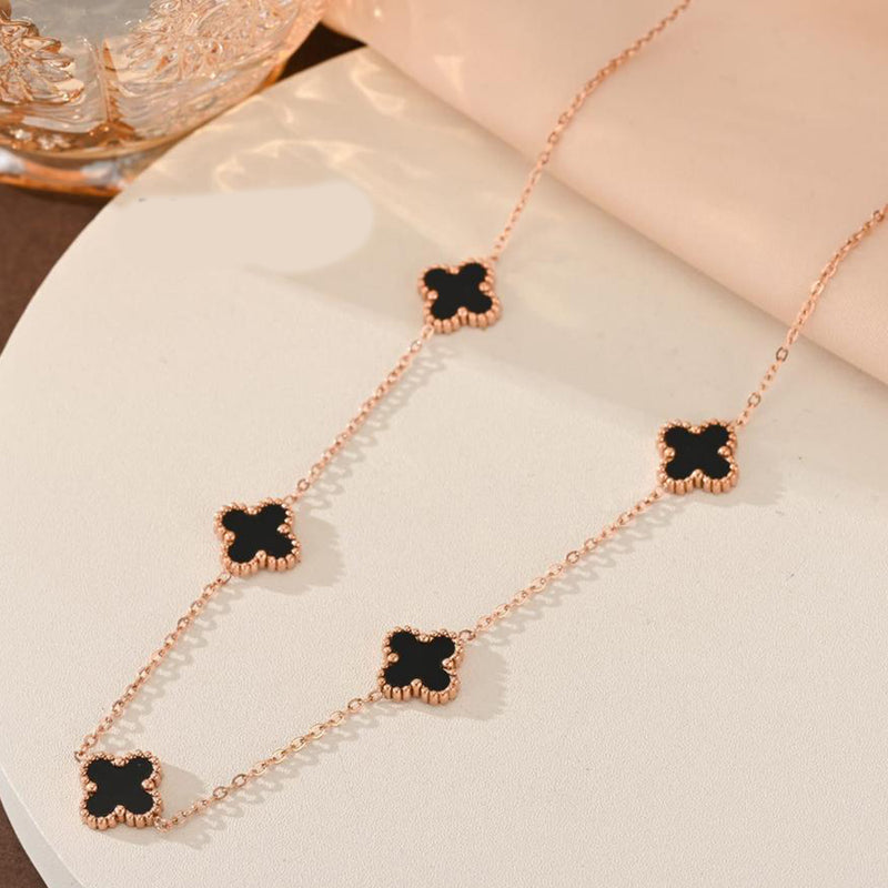 Tarohi Jewels Rose Gold Plated Chain