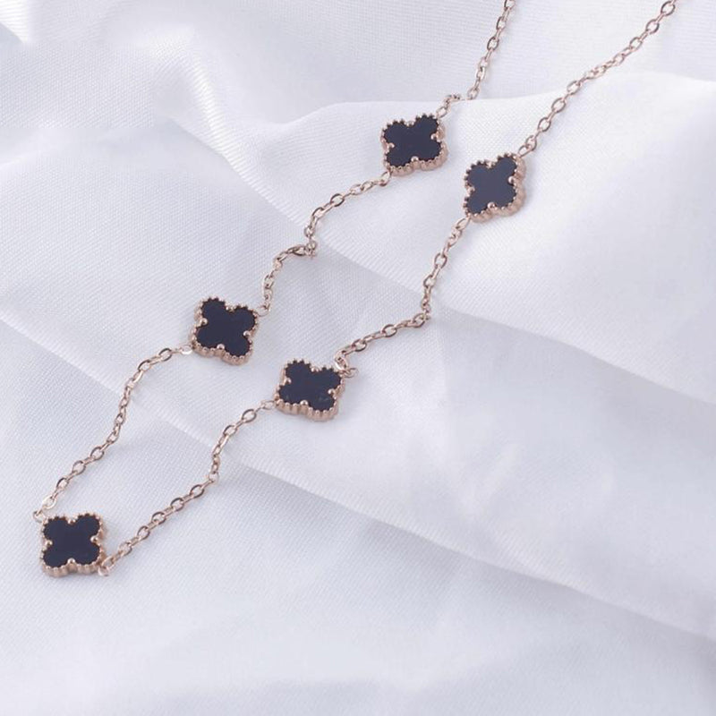 Tarohi Jewels Rose Gold Plated Chain