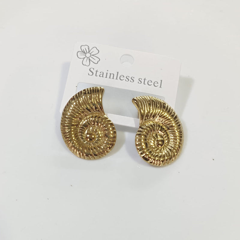 Tarohi Jewels Gold Plated Fancy Studs Earrings