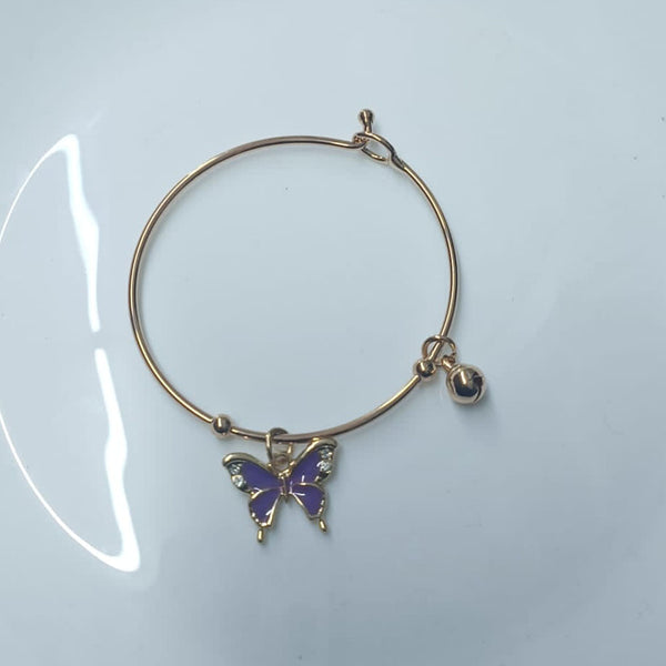 Tarohi Jewels Gold Plated Butterfly Bracelet