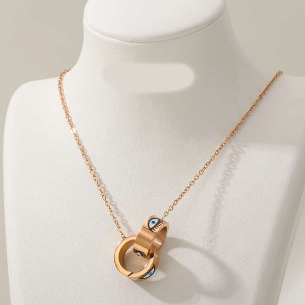 Tarohi Jewels Rose Gold Plated Chain