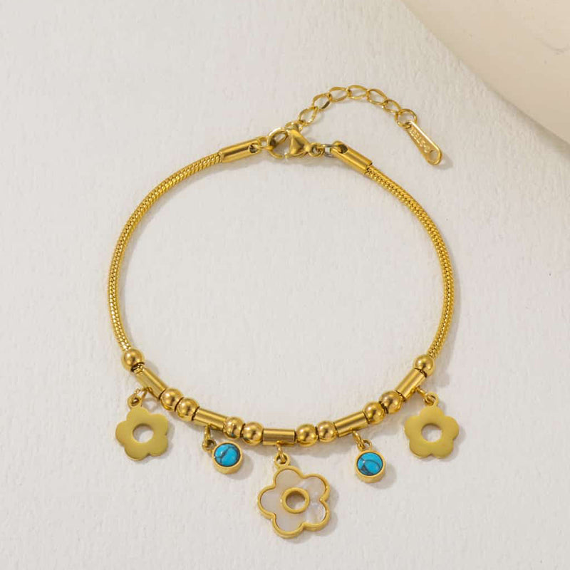 Tarohi Jewels Gold Plated Bracelet