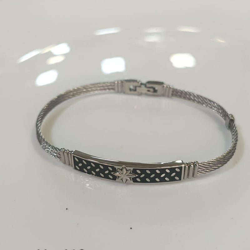 Tarohi Jewels Silver Plated Bracelet