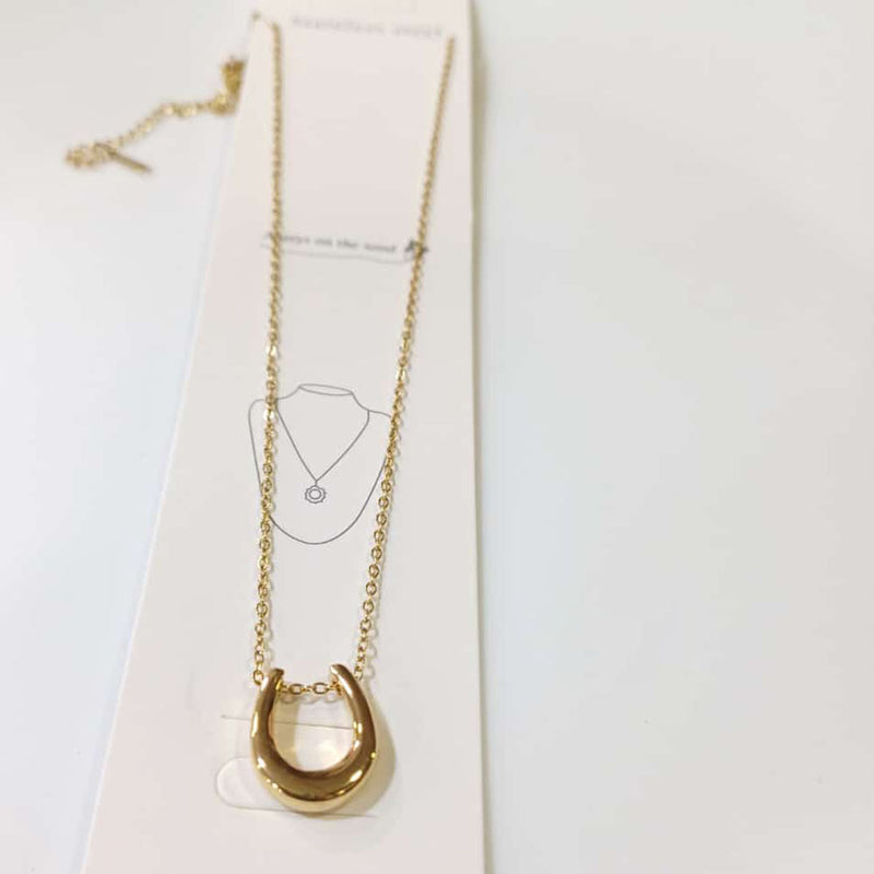 Tarohi Jewels Gold Plated Chain Pendent