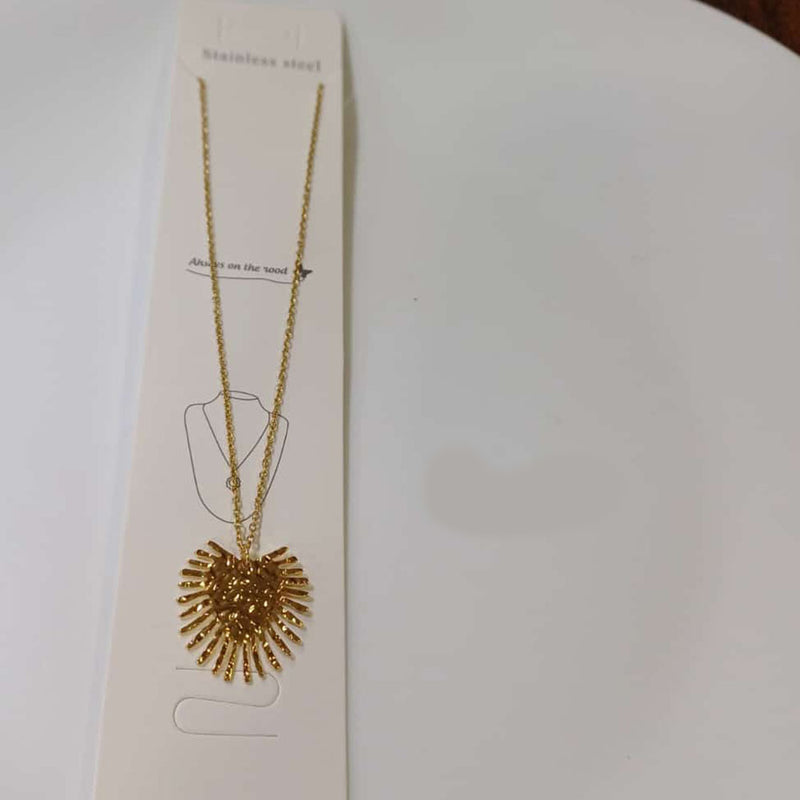 Tarohi Jewels Gold Plated Chain Pendent