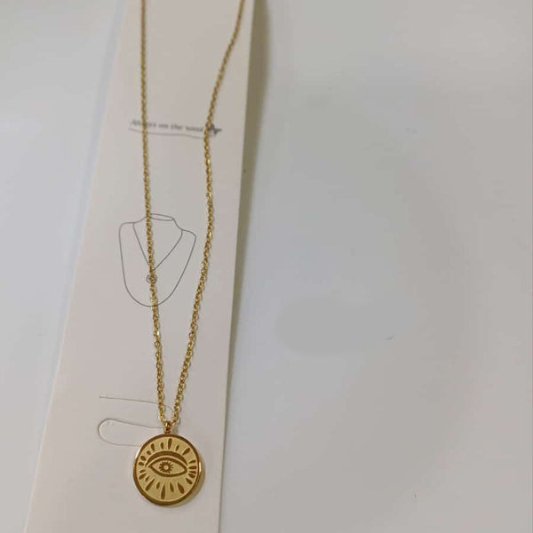 Tarohi Jewels Gold Plated Chain Pendent