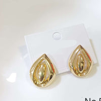 Tarohi Jewels Gold Plated Fancy Studs Earrings