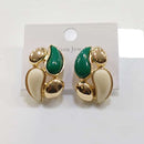 Tarohi Jewels Gold Plated Beads Fancy Studs Earrings