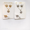 Tarohi Jewels Crystal Stone Combo Set
