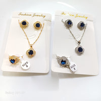 Tarohi Jewels Crystal Stone Combo Set