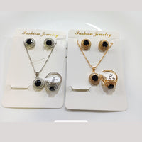 Tarohi Jewels Crystal Stone Combo Set