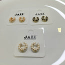 Tarohi Jewels Gold Plated Meenakari Stud Earrings