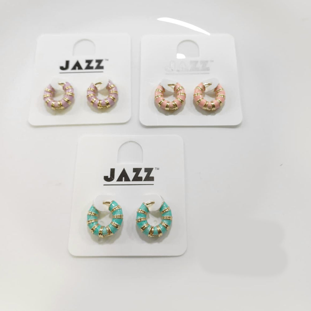 Tarohi Jewels Gold Plated Meenakari Stud Earrings