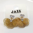 Tarohi Jewels Gold Plated Fancy AD Dangler Earrings