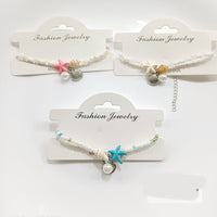 Tarohi Jewels Gold Plated Charm Bracelet