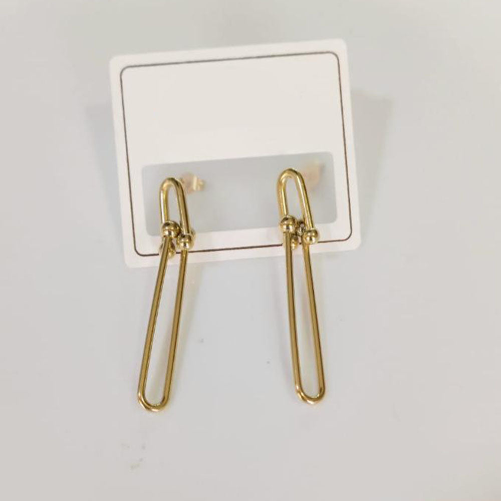 Tarohi Jewels Gold Plated Fancy Dangler Earrings