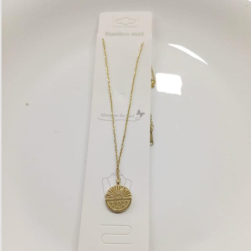 Tarohi Jewels Gold Plated Fancy Necklace