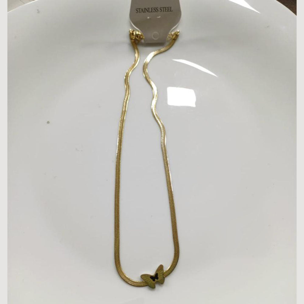 Tarohi Jewels Gold Plated Fancy Necklace