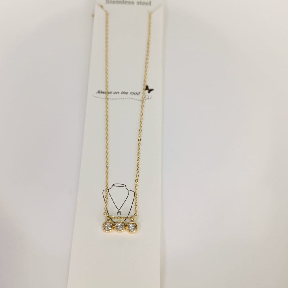 Tarohi Jewels Gold Plated Fancy Necklace