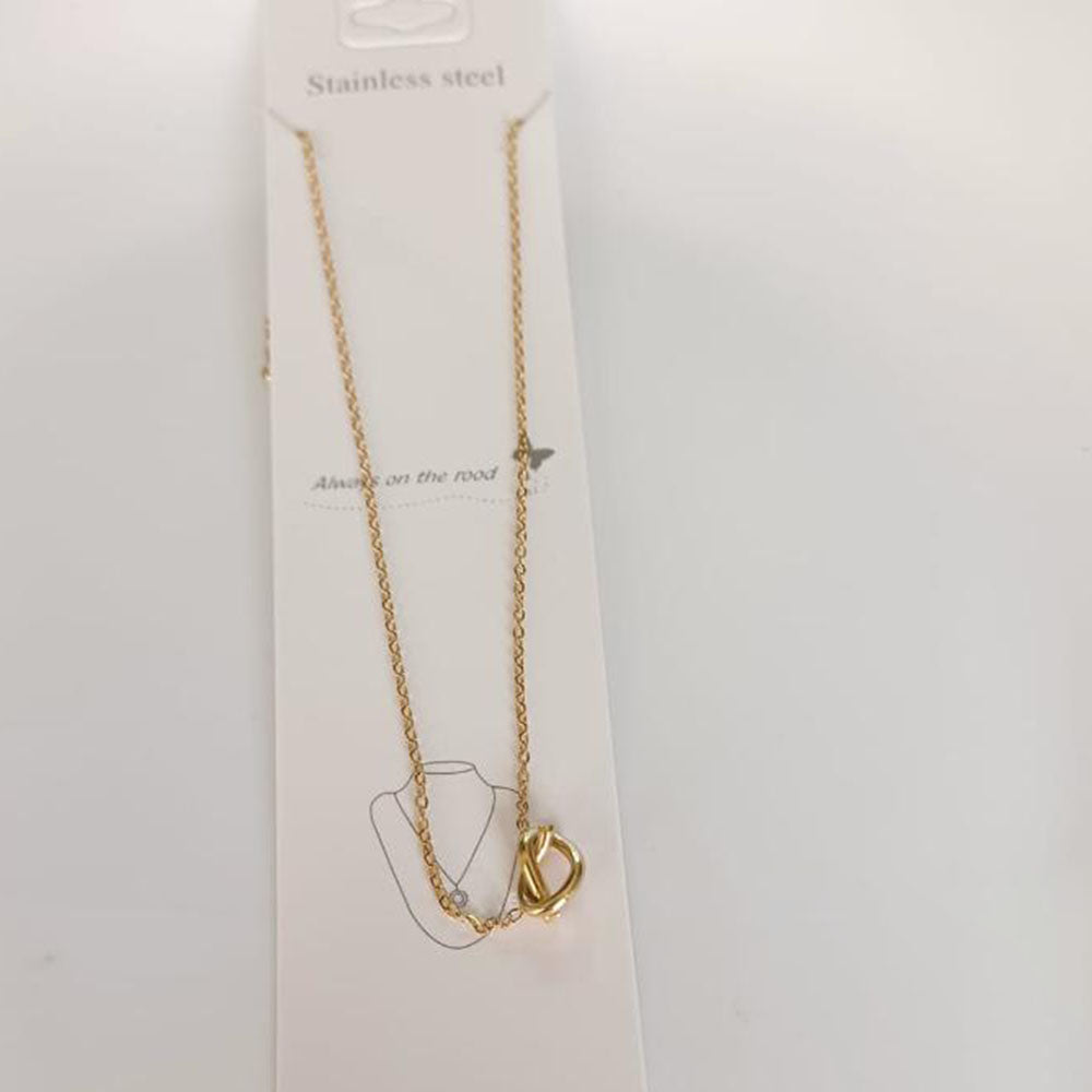 Tarohi Jewels Gold Plated Fancy Necklace