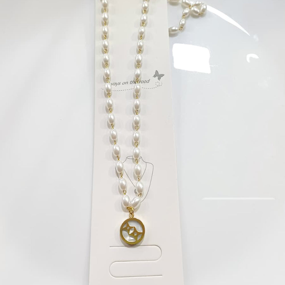 Tarohi Jewels Gold Plated Fancy Necklace