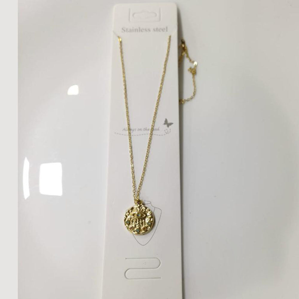 Tarohi Jewels Gold Plated Fancy Necklace