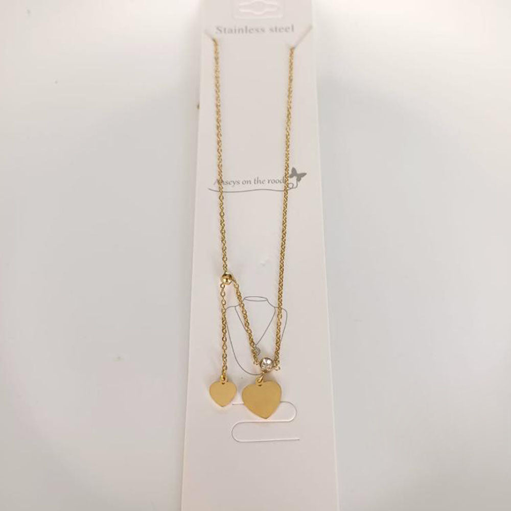 Tarohi Jewels Gold Plated Fancy Necklace