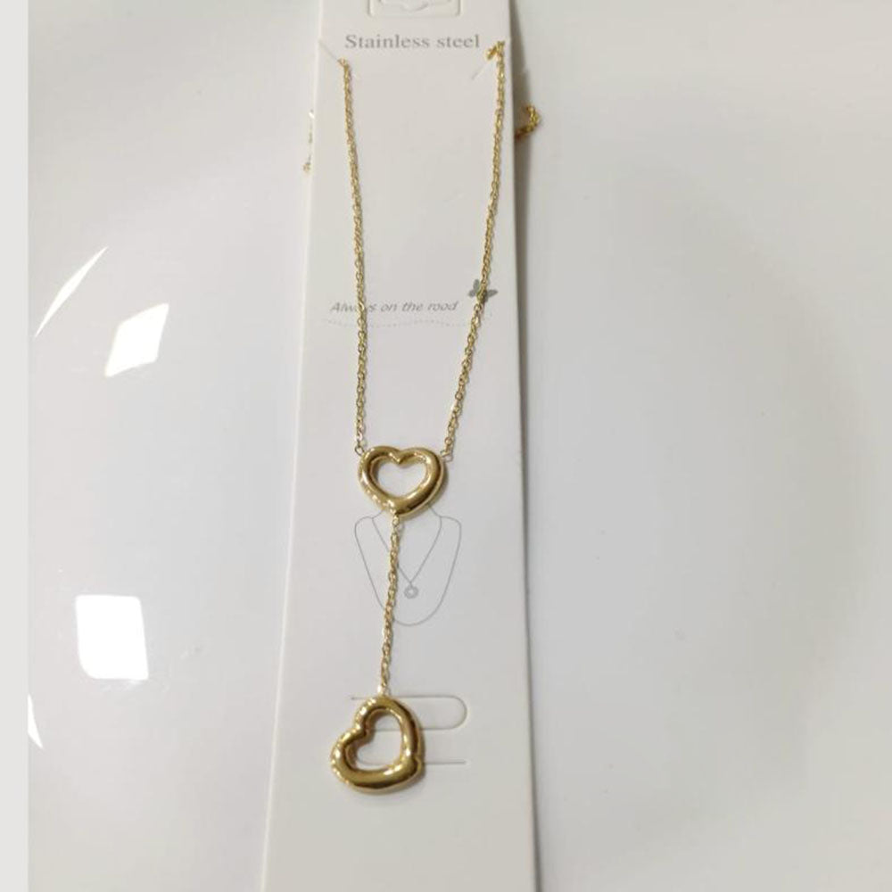 Tarohi Jewels Gold Plated Fancy Necklace