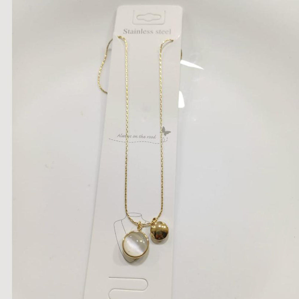 Tarohi Jewels Gold Plated Fancy Necklace
