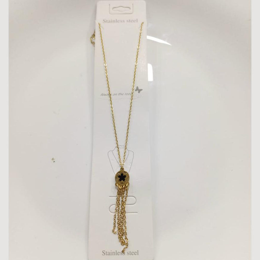 Tarohi Jewels Gold Plated Fancy Necklace
