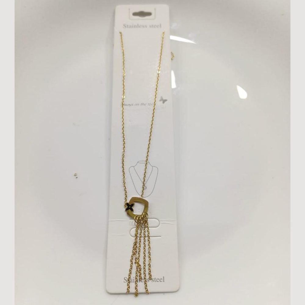 Tarohi Jewels Gold Plated Fancy Necklace