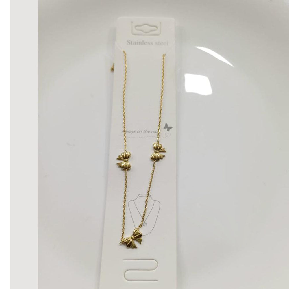 Tarohi Jewels Gold Plated Fancy Necklace