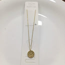 Tarohi Jewels Gold Plated Chain Pendant Set