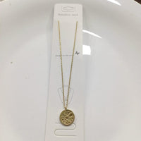 Tarohi Jewels Gold Plated Chain Pendant Set