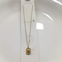 Tarohi Jewels Gold Plated Chain Pendant Set