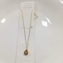 Tarohi Jewels Gold Plated Chain Pendant Set