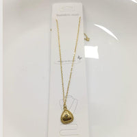 Tarohi Jewels Gold Plated Chain Pendant Set